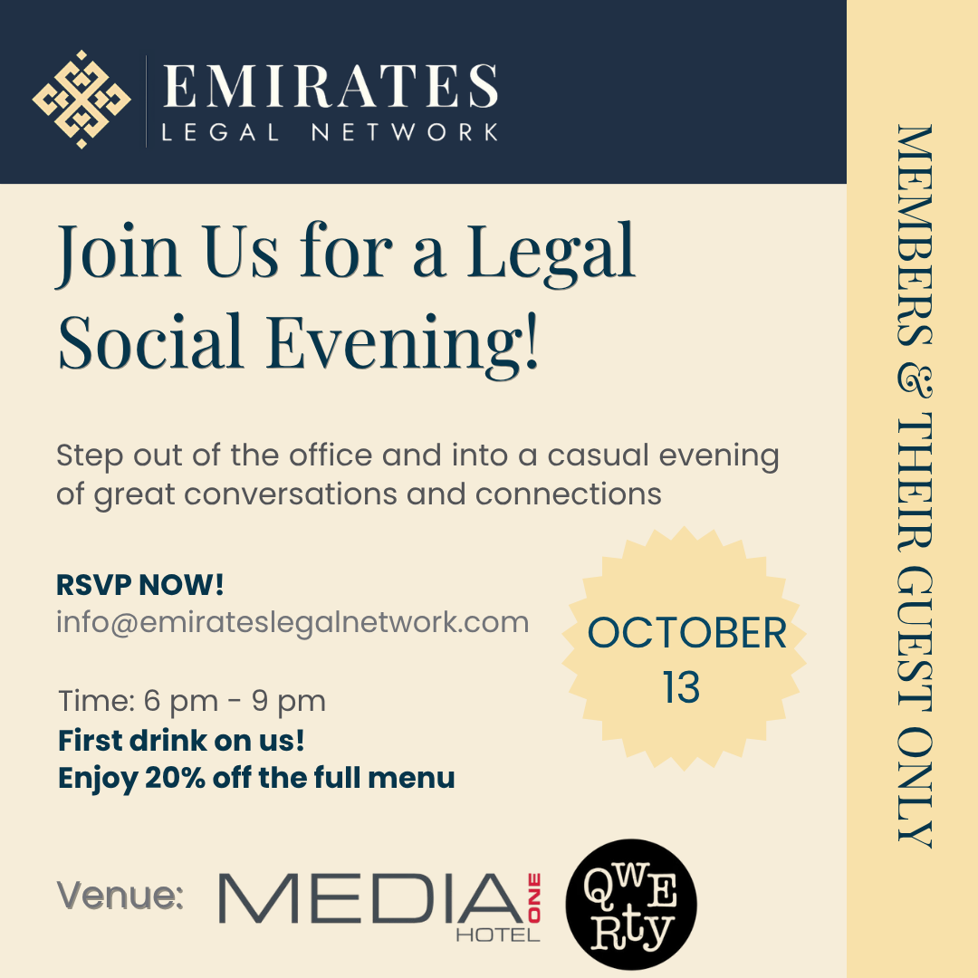 After-Work Networking Social for Legal Professionals